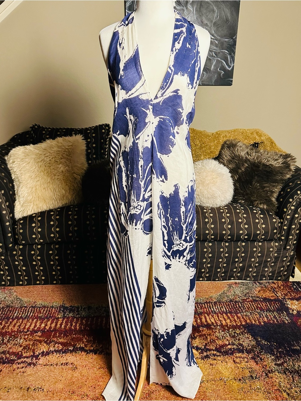 Silvia Tcherassi Florence Linen Tunic Dress- Sz: S - Worn once - Picture 9 of 11